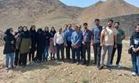 برگزاری بازدید علمی از مخازن و شبکه انتقال و توزیع آب شهر برزک