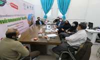 برگزاری جلسه دبیران و مدیران اجرایی وعلمی وروابط عمومی همایش ملی وبین المللی بهداشت محیط با جمعیت کویر سبز کاشان 